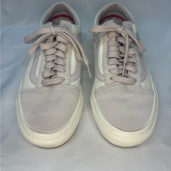 VANS Skate Old Skool Marshmallow/Violet. Mens Size 6.5 Woman’s 8 - Picture 6 of 9
